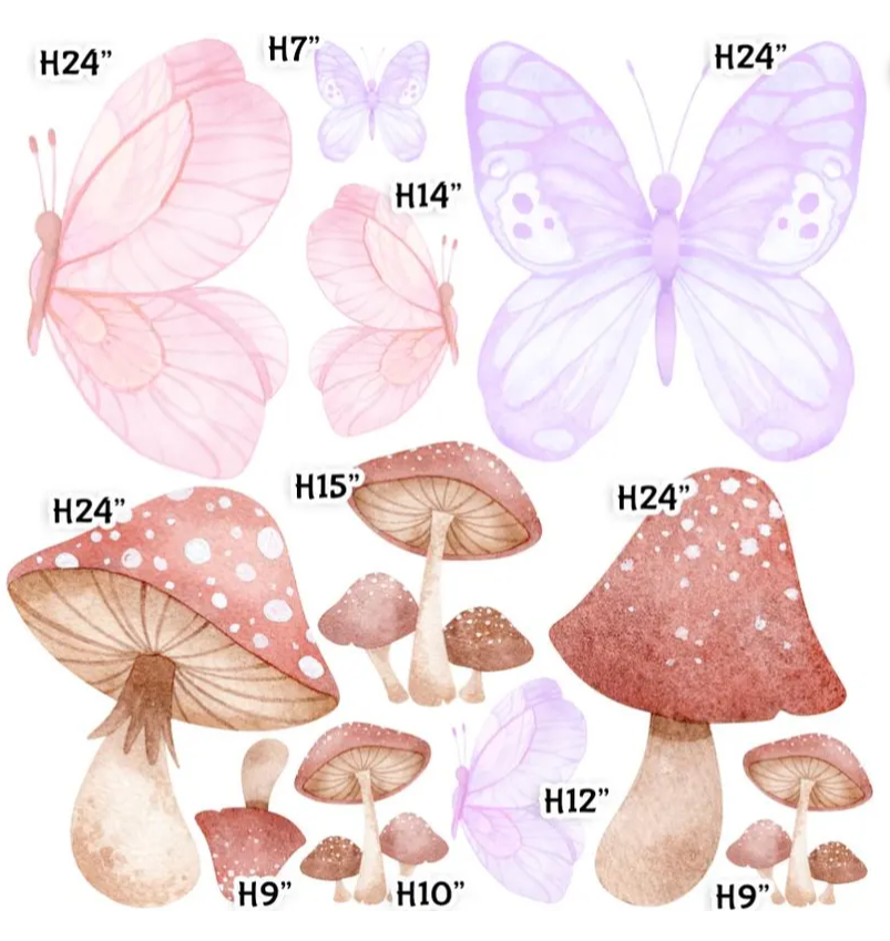 Butterfly Garden - Various Sizes